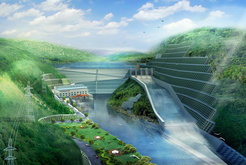 虹口老挝南塔河1号水电站项目